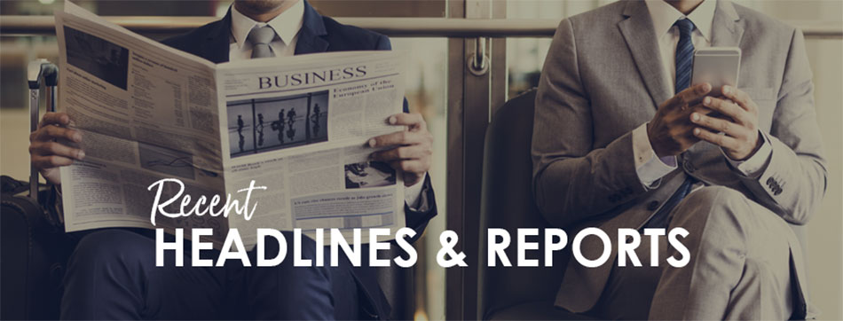 Recent headlines and reports